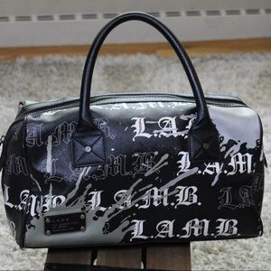 Gwen Stefani L.A.M.B. Grafitti handbag purse.
